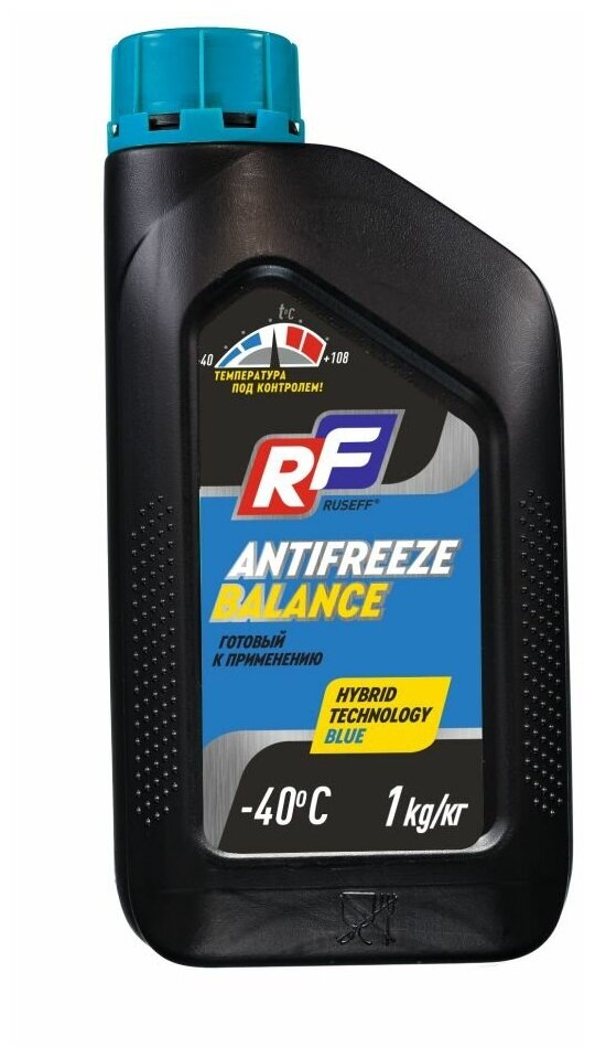 Антифриз Ruseff Antifreeze Balance синий, 1 кг 17471N Ruseff .