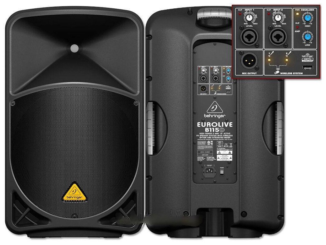 Акустическая система активная Behringer B115D