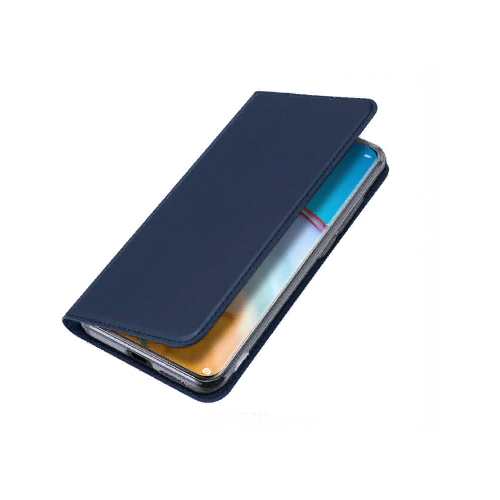Чехол-книжка MyPads для Huawei P40 водоотталкивающий с мульти-подставкой на жесткой металлической основе синий чехол книжка mypads для meizu m5 note водоотталкивающий с мульти подставкой на жесткой металлической основе голубой