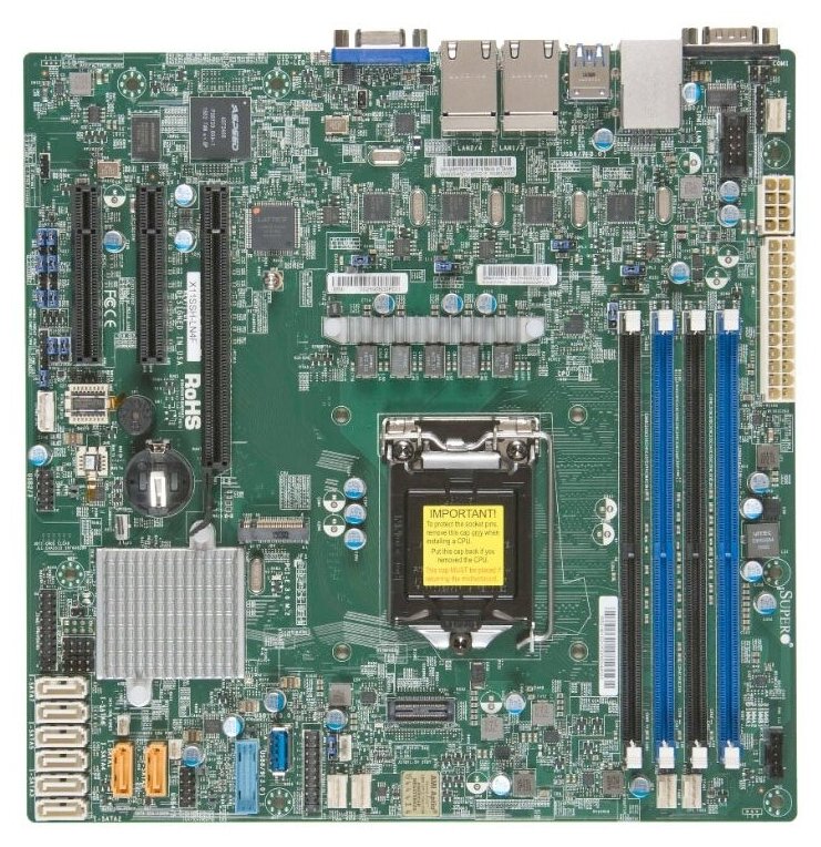 Материнская плата Supermicro X11SSH-LN4F-B