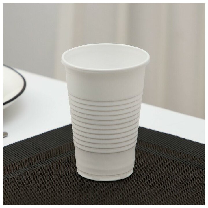 Набор одноразовой посуды «Летний №1», на 6 персон, цвет белый - фотография № 16