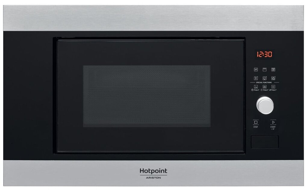 Микроволновая печь встраиваемая Hotpoint-Ariston Микроволновая печь встраиваемая MF 20G IX - фотография № 1