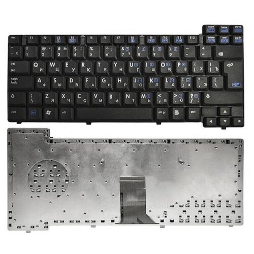 Клавиатура для ноутбука HP Compaq nc6320 черная крепления вверху 264000₽