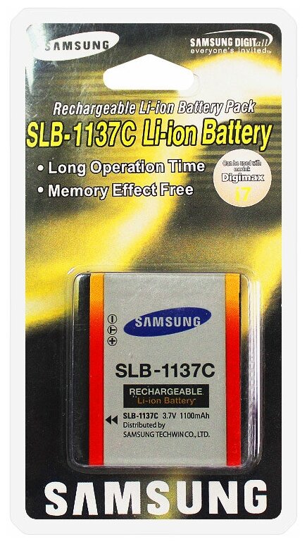 Аккумулятор для Samsung SLB-1137C