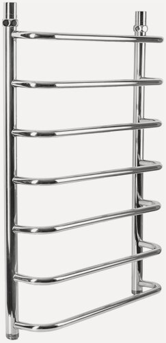 Изображение товара Полотенцесушитель водяной, Аквадрайв, Л4 ,40Х60, лесенка скоба, нержавеющая сталь , 5 перекладин