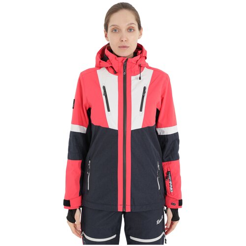 Куртка спортивная Rehall, размер L, коралловый, красный куртка rehall размер l красный коричневый