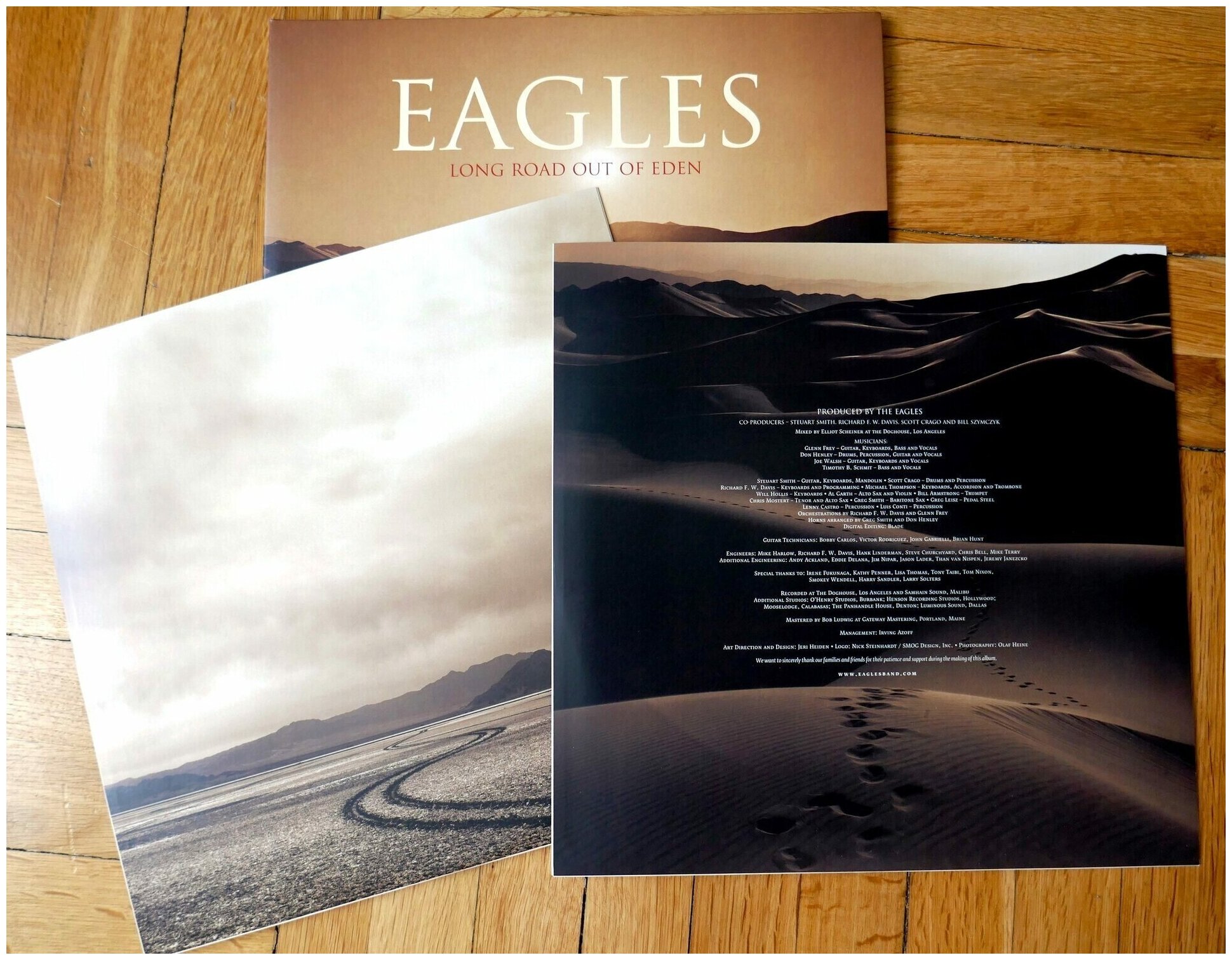 Виниловая пластинка Eagles, Long Road Out Of Eden (0603497845514) Warner Music - фото №3