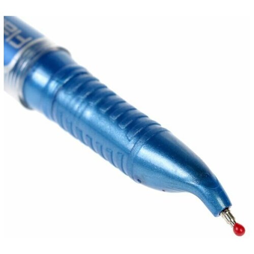 Flair Ручка шариковая Flair Angular для левшей, узел-игла 0.7 мм, стержень синий, в блистере