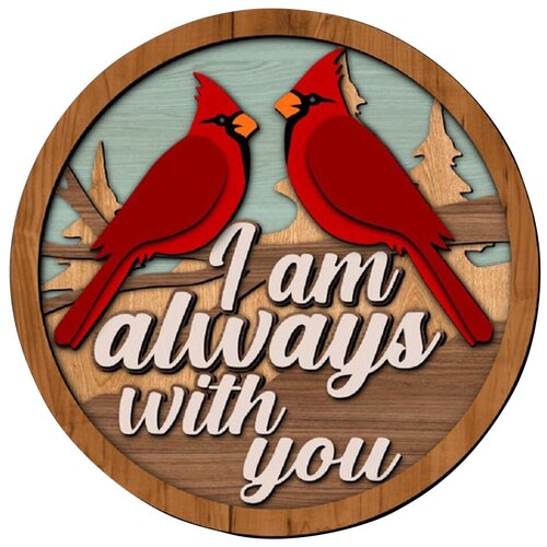 Чертеж, Набор для творчества Птица кардинал, DXF на ЧПУ лазер