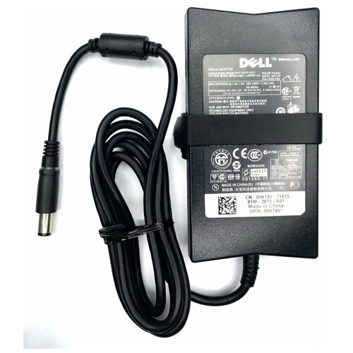 Блок питания (зарядное устройство) для ноутбука Dell P60F002 19.5V 3.34A (7.4-5.0) 65W Slim