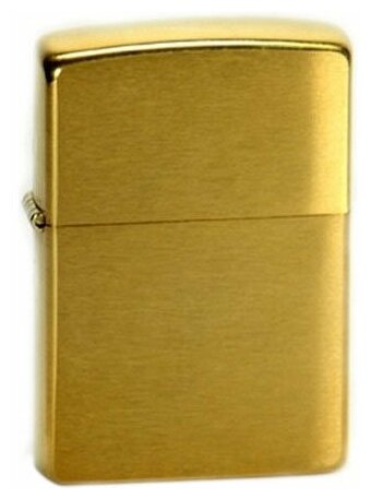 Zippo Зажигалка Zippo 204B Brushed Brass