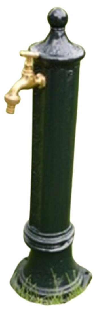 Алюминиевая садовая колонка для воды GLQ 1988 (Green), цвет зеленый