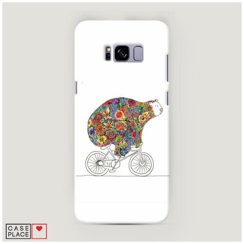 фото Чехол пластиковый samsung galaxy s8 plus хобби велосипед 8 case place