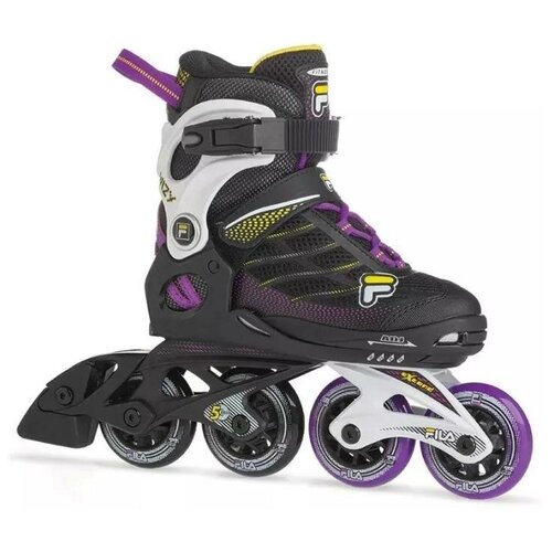 Роликовые коньки Fila 2022 Wizy Black/Yellow/Magenta (EUR:35-38)