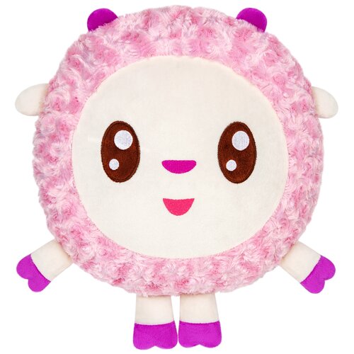 Игрушка-подушка Мякиши Малышарики Барашик, 31 см, розовый игрушка для ванной малышарики барашик 1 шт