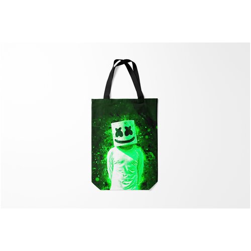 фото Сумка-шоппер / 31х42 см / разная музыка / marshmello burnettie