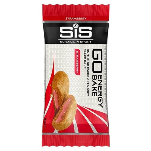 Печенье Science In Sport Go Energy Bake, 50 г, клубника печенье полярная звезда пеко с фруктовой начинкой 280 г