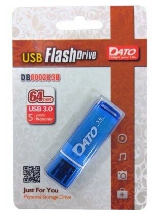 Флешка Dato DB8002U3 DB8002U3G-128G blue