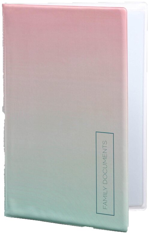 Обложка для личных документов Сима-ленд 5365313, розовый