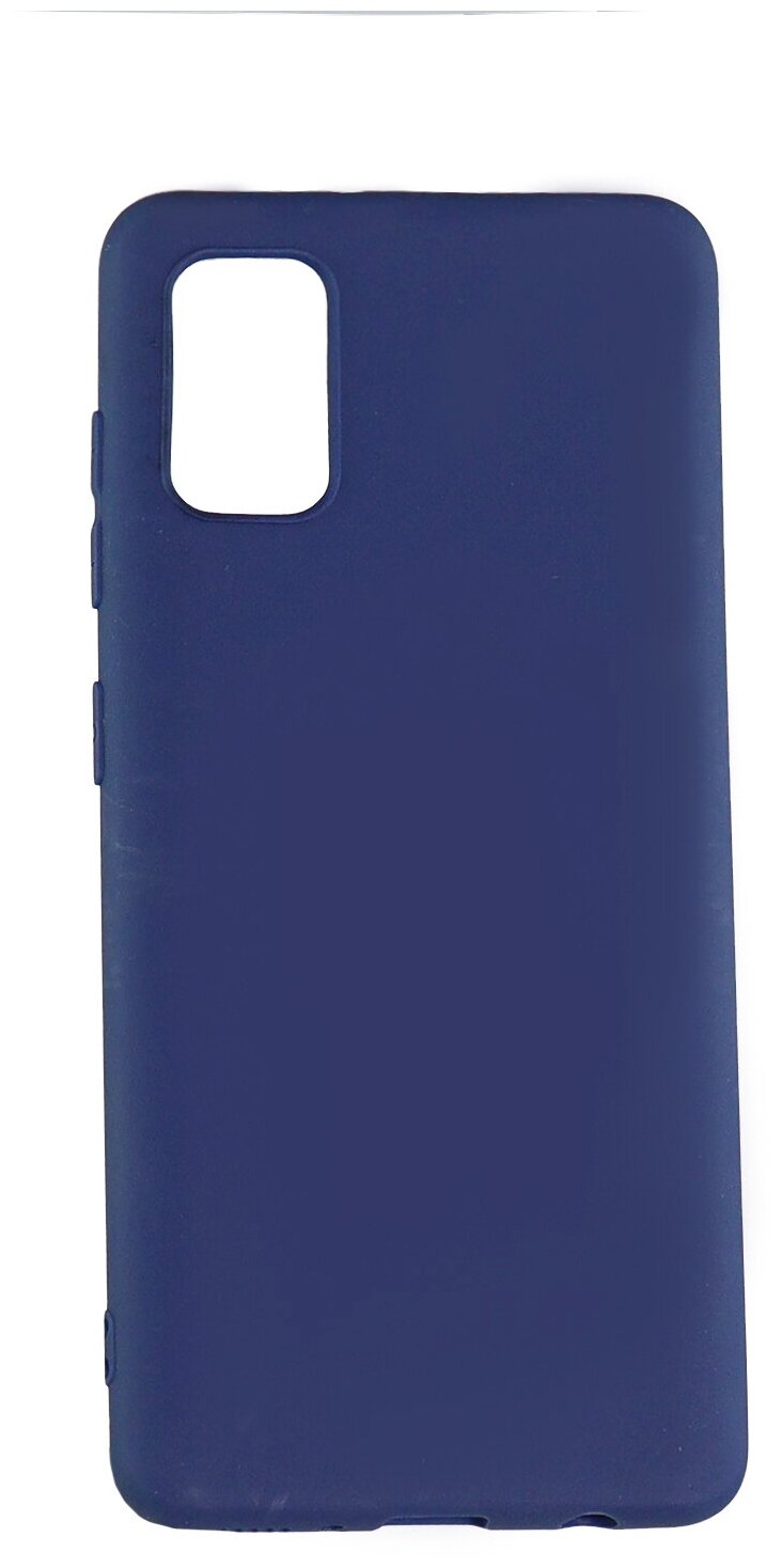 Защитный чехол TPU LuxCase для Samsung Galaxy A41, Синий, 1,1 мм