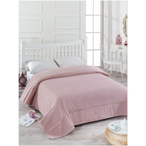 Two Dolphins Покрывало-простыня Haylee Цвет: Пудра (200х220 см)