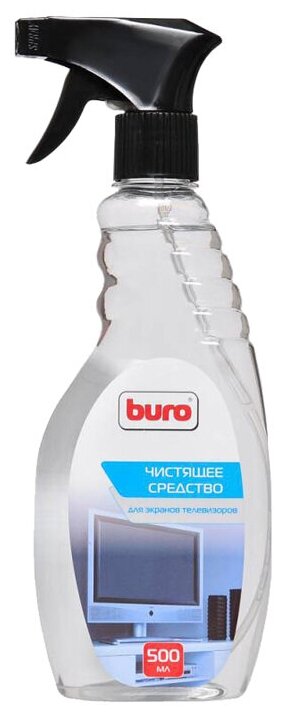 Чистящее средство Buro BU-Tv_Lcd500 для чистки экранов телевизоров спрей-триггер 500мл - фото №1