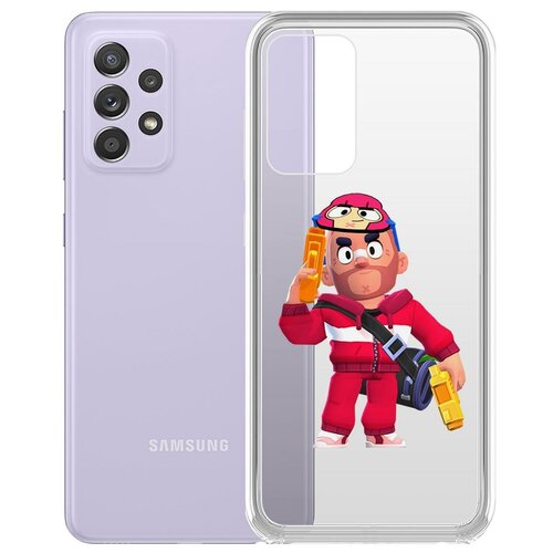 фото Чехол-накладка clear case brawl stars-красавчик кольт для samsung galaxy a52 (a525) krutoff group