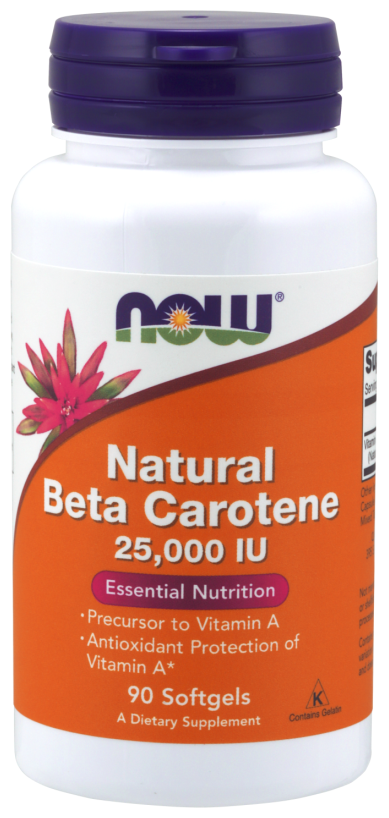 Natural Beta Carotene капс., 80 г, 90 шт.