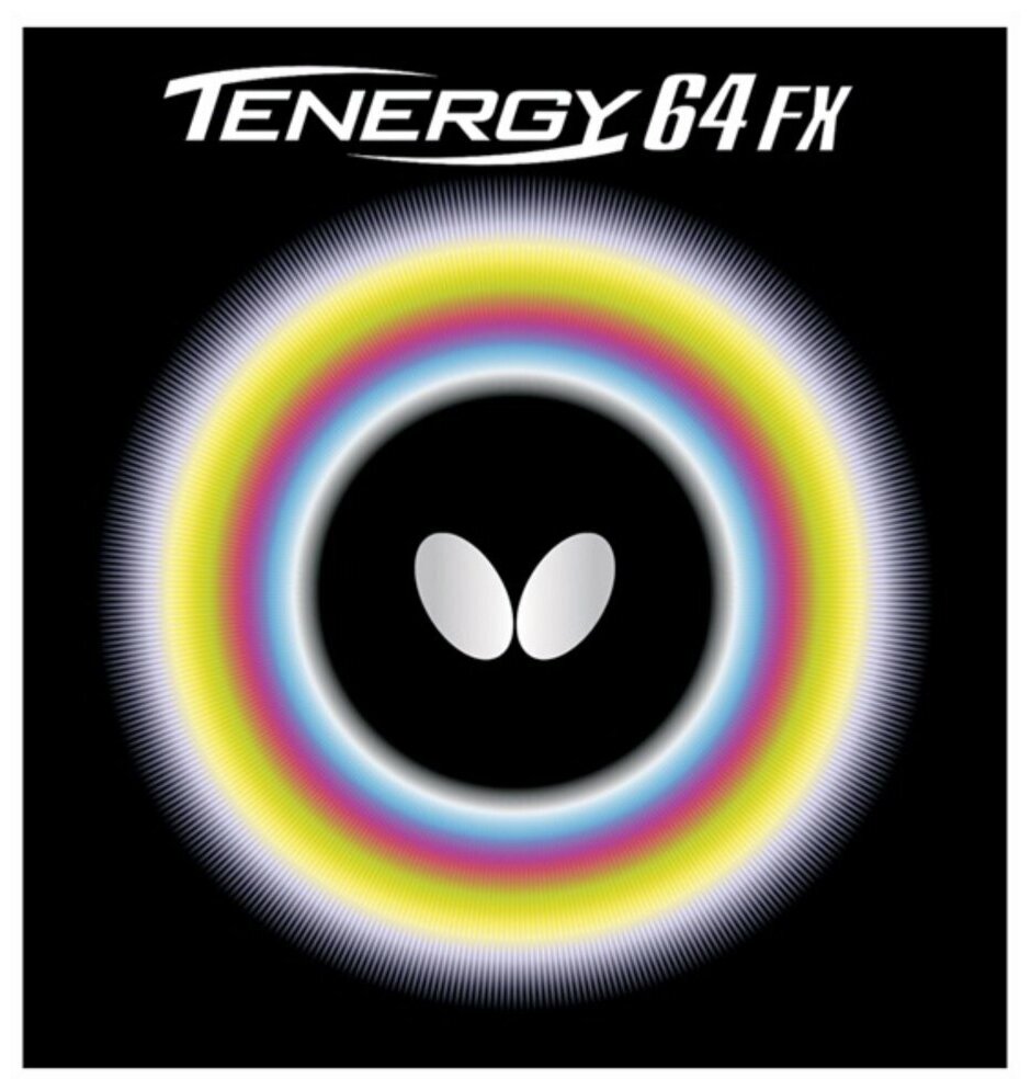Накладка для настольного тенниса Butterfly Tenergy 64 FX, Black, 2.1