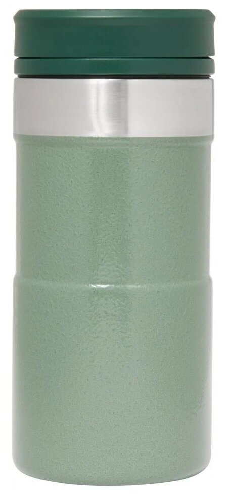 Термокружка Stanley Classic Neverleak (0,25 литра), зеленая - фотография № 2