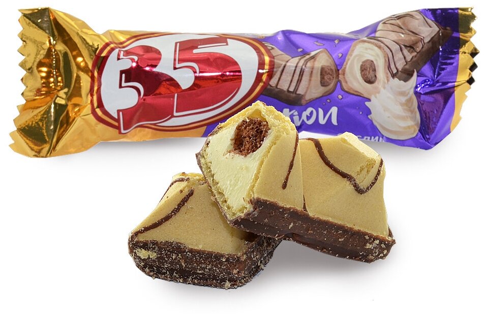 Подарочный набор "Премиальный" - конфеты шоколадные, вафельные , жевательные, 1 кг - фотография № 8