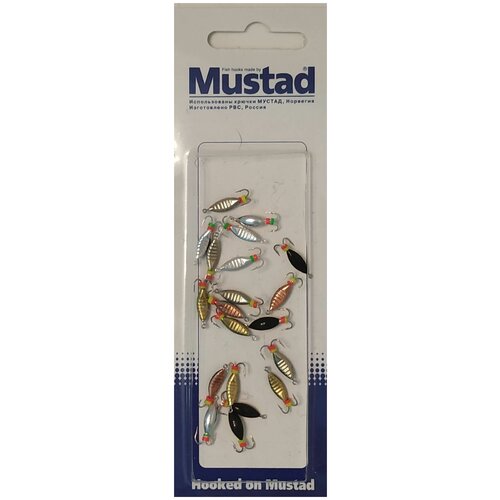 Мормышка приманка Коза тип - 701 двухкрючковая упаковка 20 штукблистер 650₽