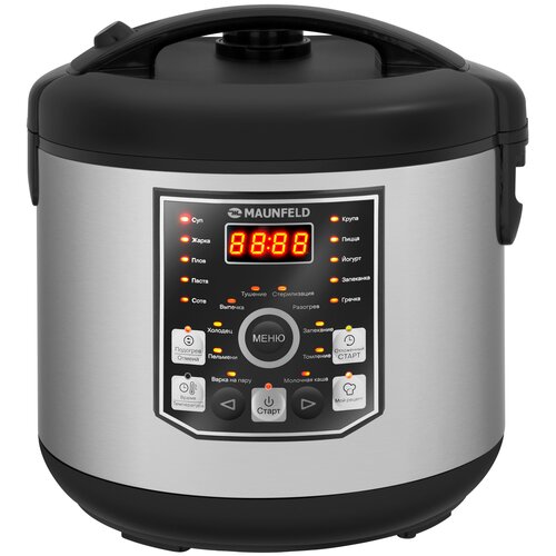 Мультиварка MAUNFELD MPMC-1624S серыйчерный 479000₽