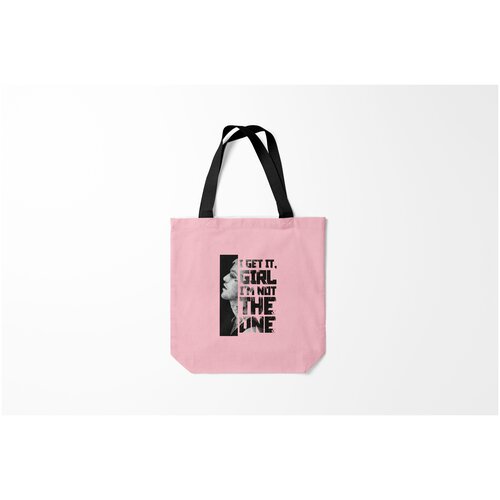 фото Сумка-шоппер / 40х40 см / rap / lil peep i get it girl burnettie