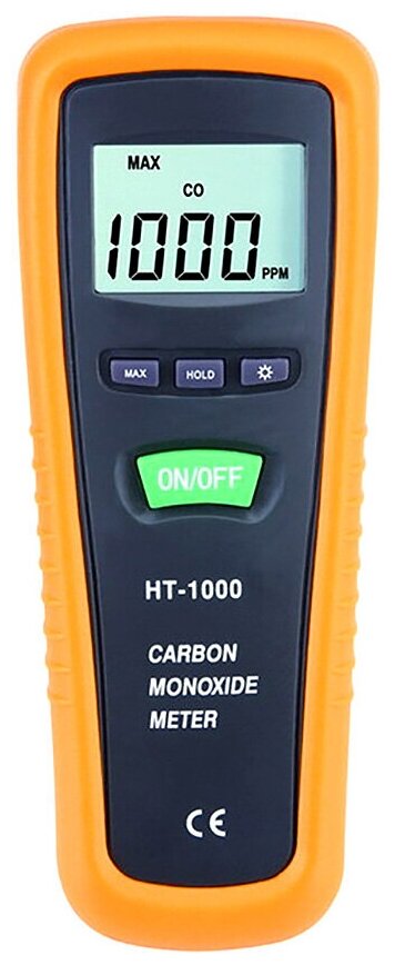 Детектор угарного газа бытовой HT-1000 - Carbon Monoxide Meter. Измеритель угарного газа датчик co датчик газа co измерение со