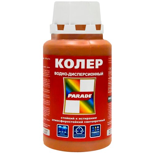 Колеровочная паста Parade CLASSIC, 237 кофе с молоком, 0.25 л, 0.38 кг