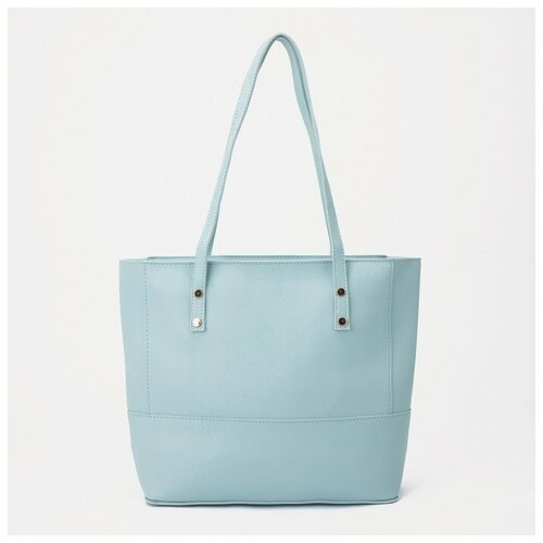 фото Сумка-шопер, отдел на молнии, цвет мятный golden bull