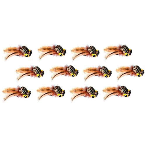 PFG, Мушка Chip's Peeper Frog, №4, Tan (CE401TN)