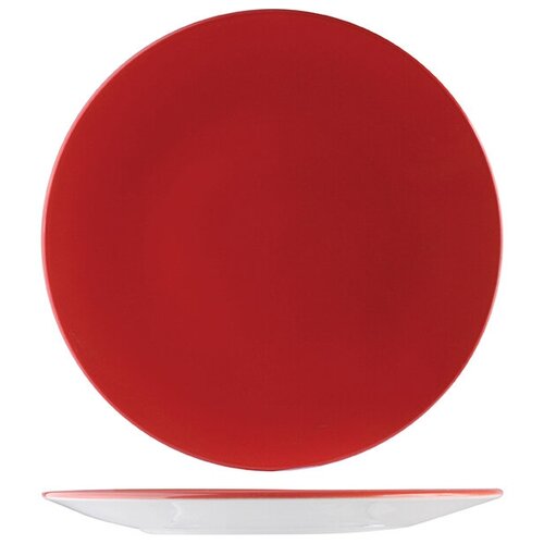 фото Тарелка «фиренза ред», 15,5 см., красный, фарфор, 9023 c093, steelite