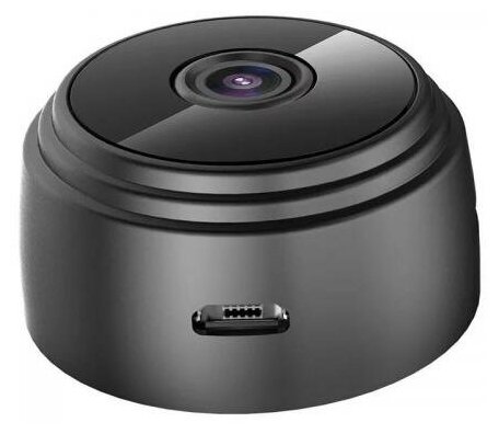 Беспроводная мини камера HUD Premium+ JR  IP Wi-Fi HD камера / Режим ночной съемки / Фото / Микрофон