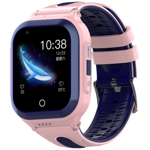 детские умные часы ginzzu gz 505 pink Детские умные часы Wonlex KT24S 4G, pink