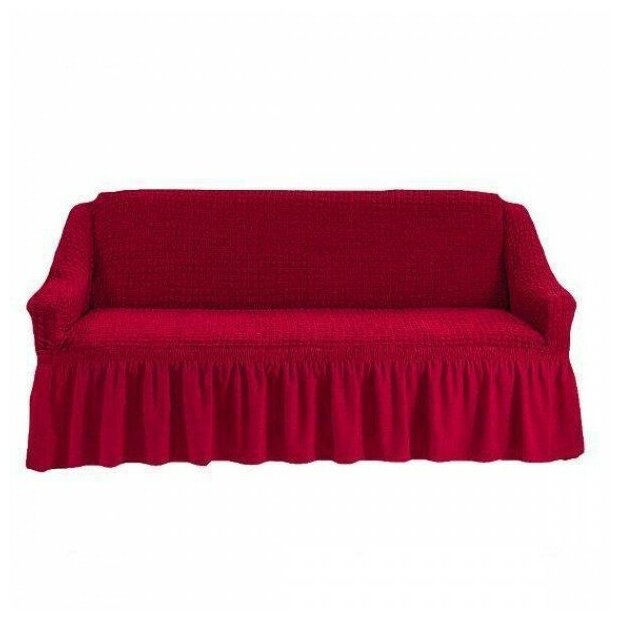 Turck Чехол на двухместный диван цвет бордо