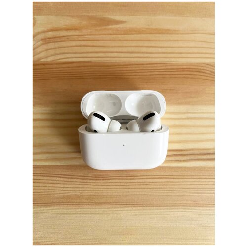 Беспроводные наушники с микрофоном блютуз и с кейсом для зарядки белый 145000₽