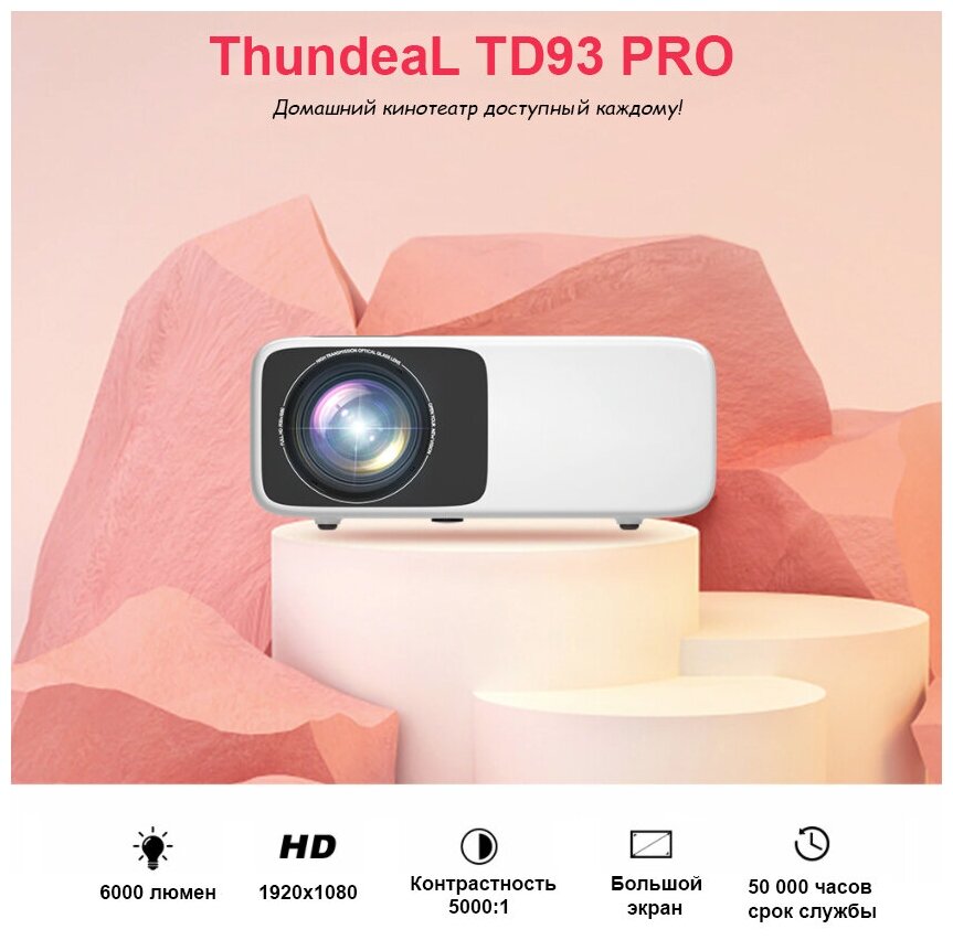 Проектор ThundeaL TD93 PRO (Basic версия)