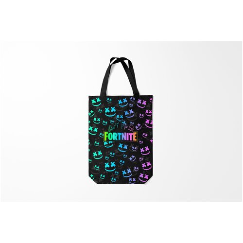 фото Сумка-шоппер / 31х42 см / геймерам / fortnite marshmello burnettie