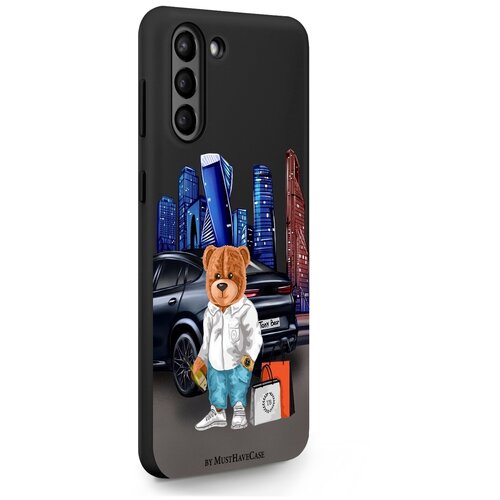 черный силиконовый чехол musthavecase для samsung galaxy m31s tony moscow city тони москва сити для самсунг галакси m31s Черный силиконовый чехол MustHaveCase для Samsung Galaxy S21+ Tony Moscow city/ Тони Москва Сити для Самсунг Галакси С21+