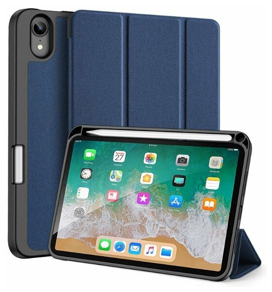 Чехол-книжка Dux Ducis Domo для Apple iPad Mini 6, синий