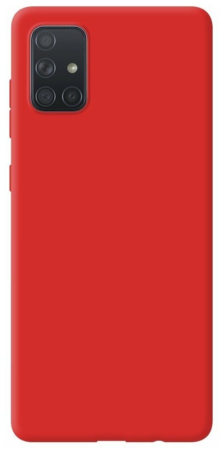 Чехол Deppa Gel Color Case для Samsung Galaxy A71 (2020) красный - фото №2