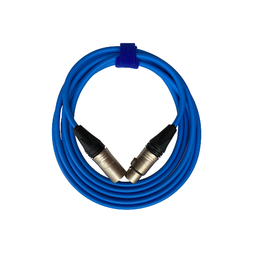 GS-Pro XLR3F-XLR3M (blue) 2 кабель микрофонный, длина 2 метра, цвет синий