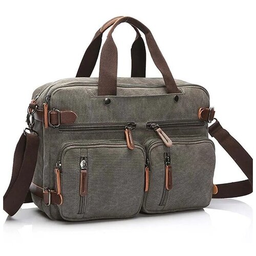 Сумка дорожная сумка-рюкзак , 56, коричневый